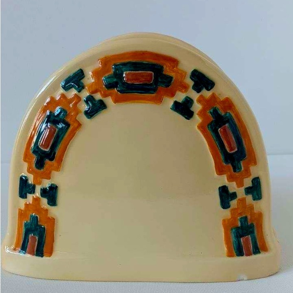 Sittre Ceramic Southwestern Napkin Holder
